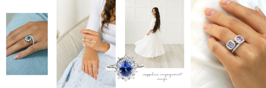 Sapphire Engagement Rings for the Non-Diamond Bride