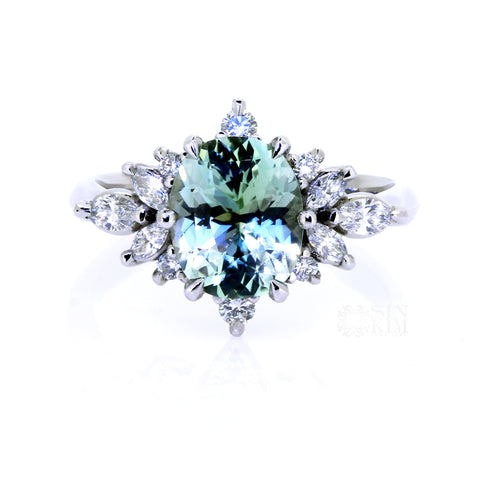 Cushion Stone Rings
